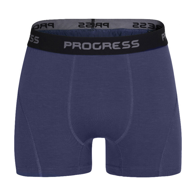 Pánské bambusové boxerky PROGRESS E Skn modré