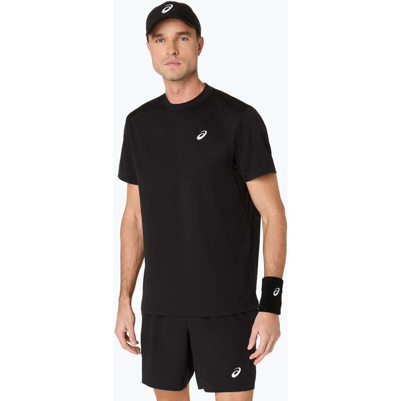 Pánské tenisové tričko ASICS Court Top performance black