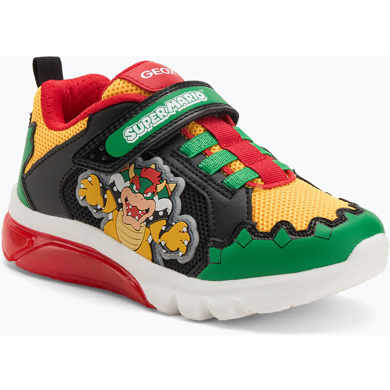 Dětské boty Geox Ciberdron green/dark red