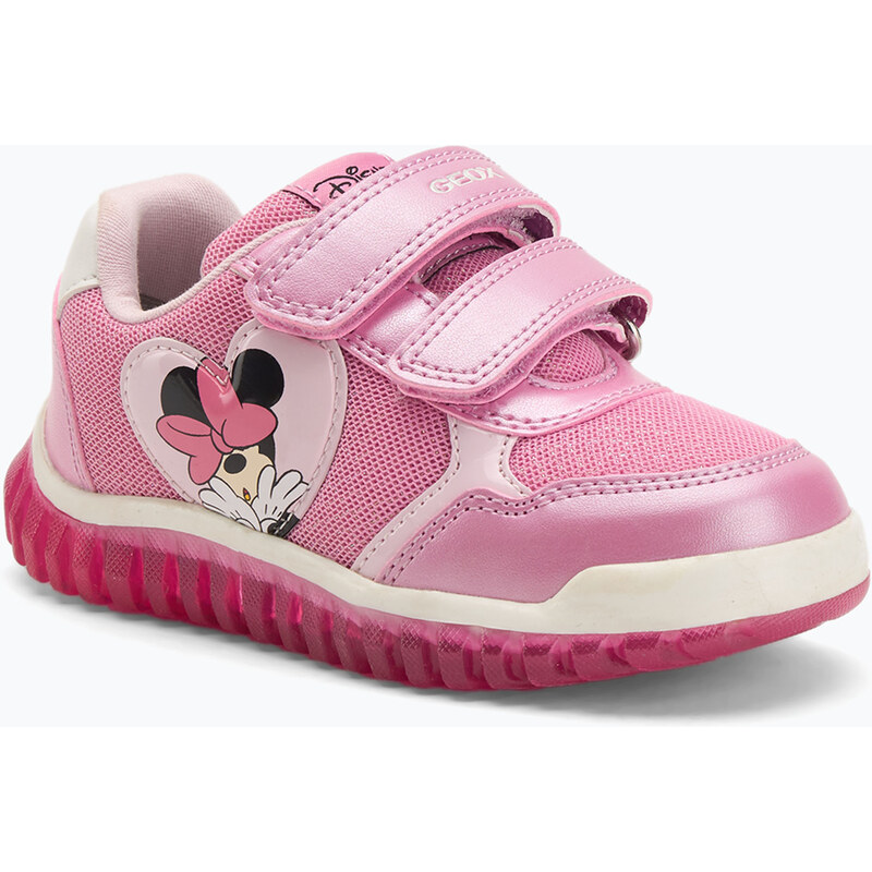 Dětské boty Geox Lightyloo dark pink