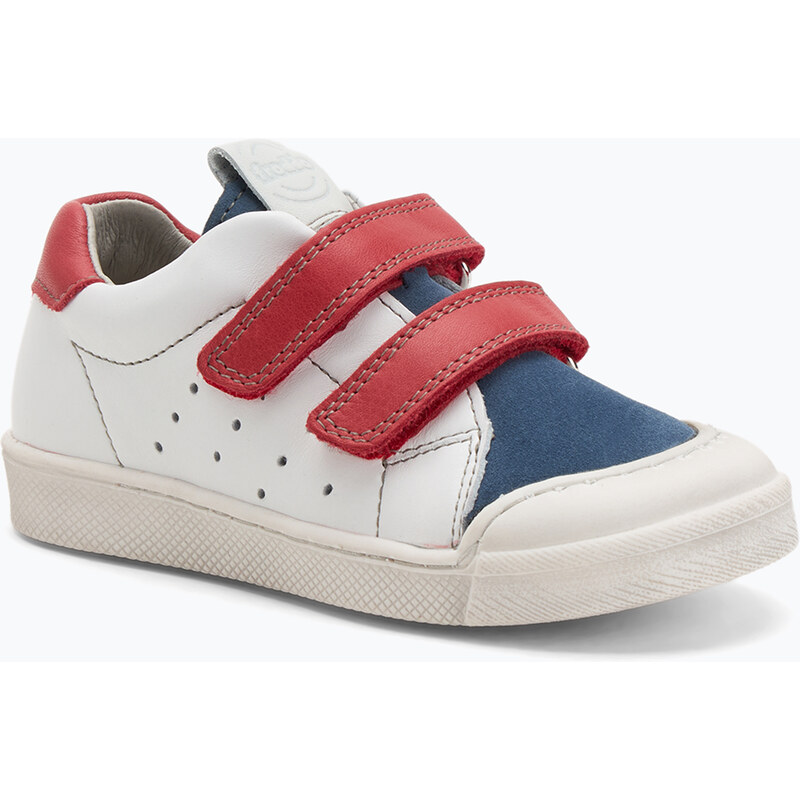 Dětská barefoot boty Froddo Rosario white/red