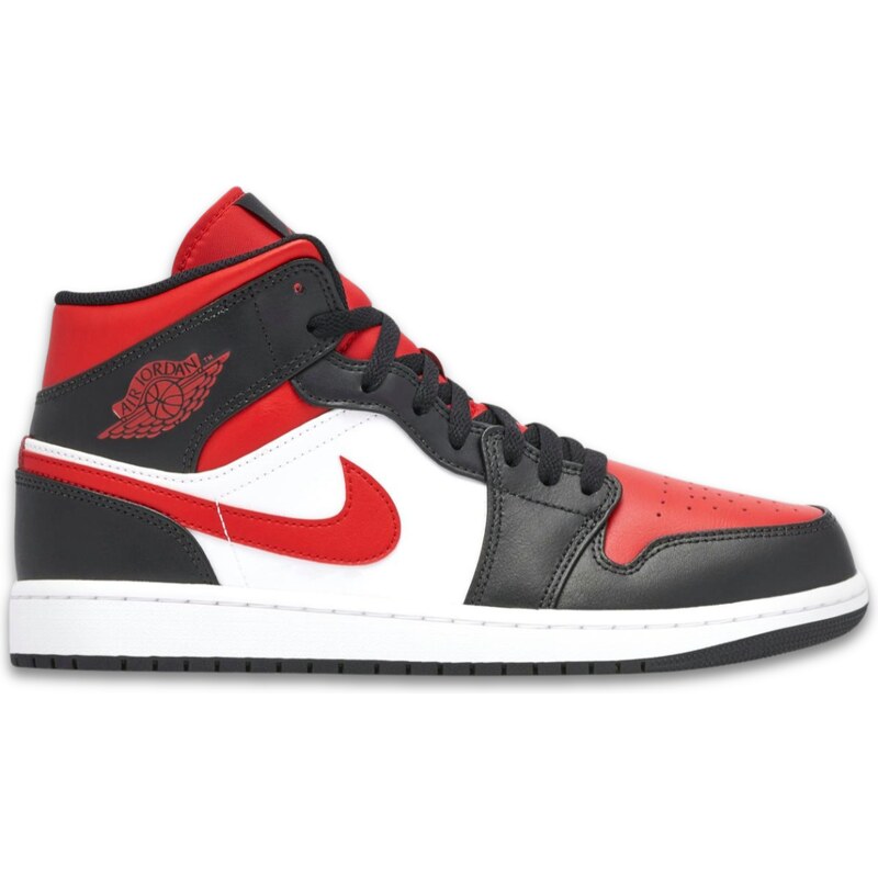 Pánské tenisky Jordan 1 Mid White Black Red (2022)