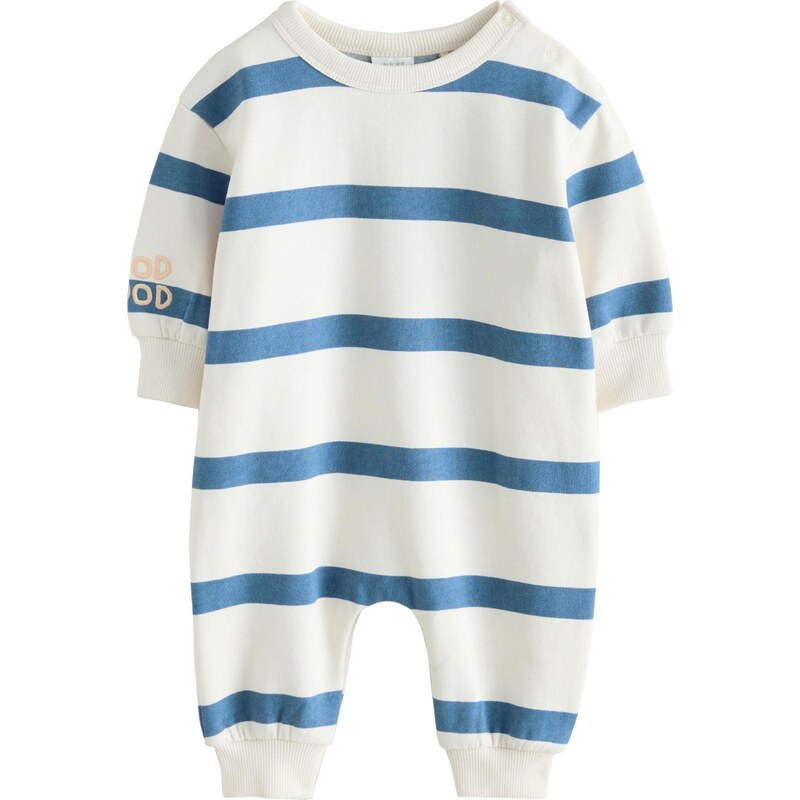 Next Overal modrá / offwhite