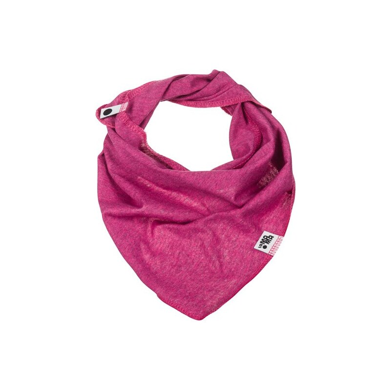 Lamama Dívčí šátek/nákrčník - růžově melírovaný