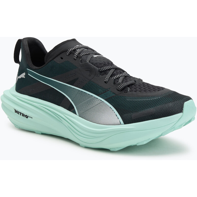 Pánské běžecké boty PUMA Deviate Nitro Elite Trail green terrain
