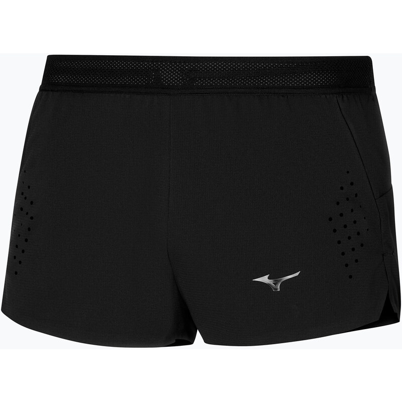 Pánské běžecké šortky Mizuno Tech Light Split 1.5 black