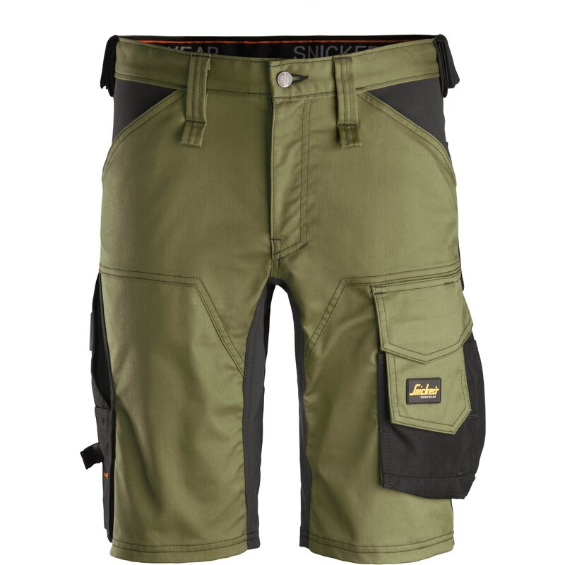 Pracovní kraťasy SNICKERS WORKWEAR ALLROUNDWORK STRETCH – Khaki