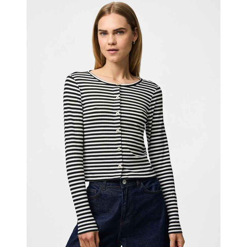 Pieces Cardigan in black 115499038