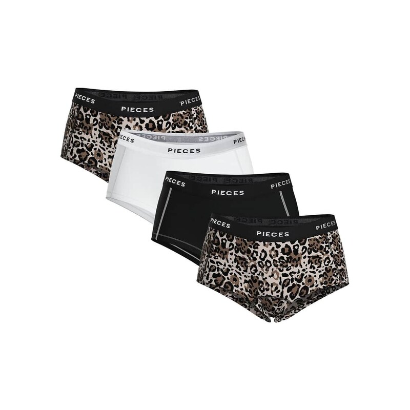 Pieces Boxer shorts in silver gray 115499020