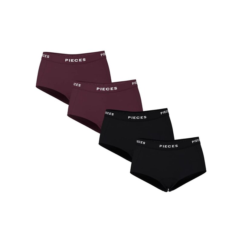 Pieces Boxer shorts in winetasting 1-Red 115499037