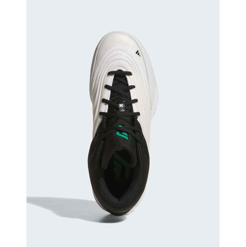 adidas performance Dame x shoes in metallic and black-Silver