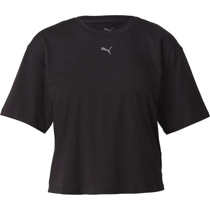 PUMA Funkční tričko Cloudspun tmavě šedá / černá