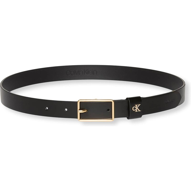 Calvin Klein Opasek zlatá / černá 107645285