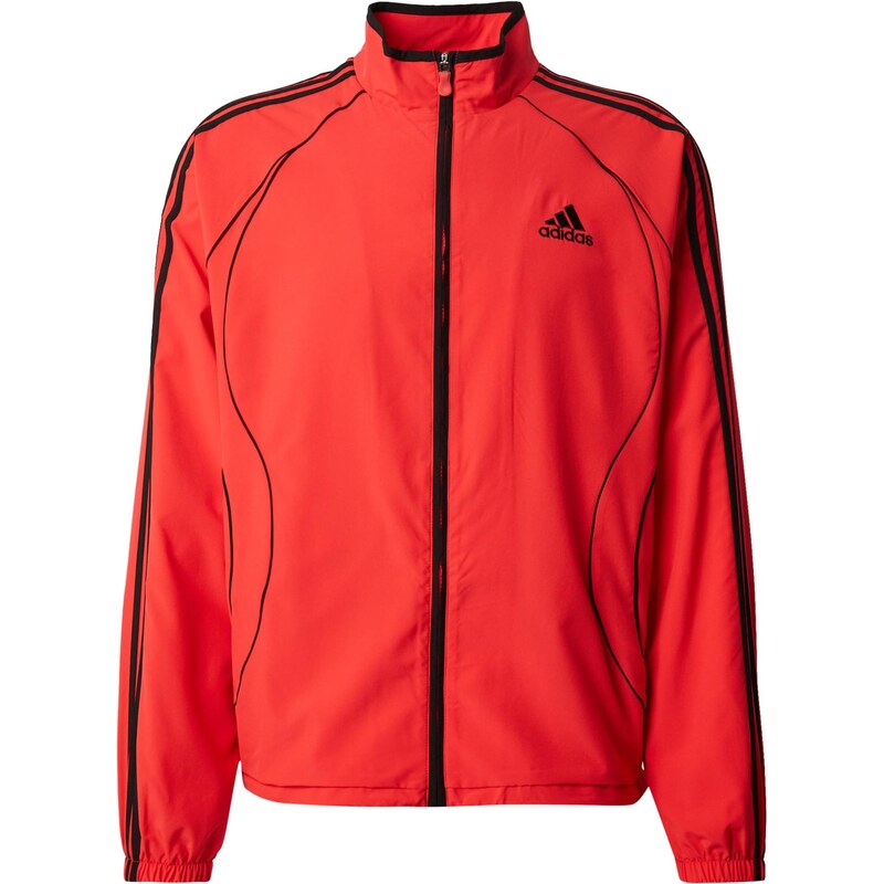 ADIDAS ORIGINALS Přechodná bunda 'Teamgeist Adicolor' červená / černá