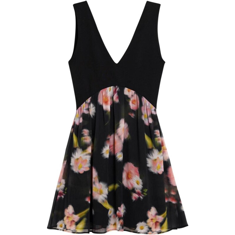 Desigual Šaty mix barev / černá