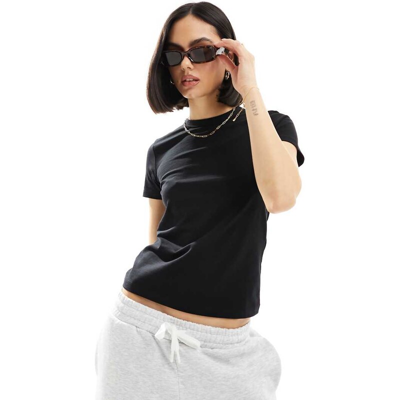 JJXX fitted tee in black 90076040