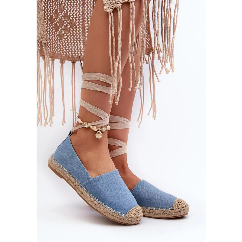 SWEET SHOES Espadrilky B-727 modré - Step in style