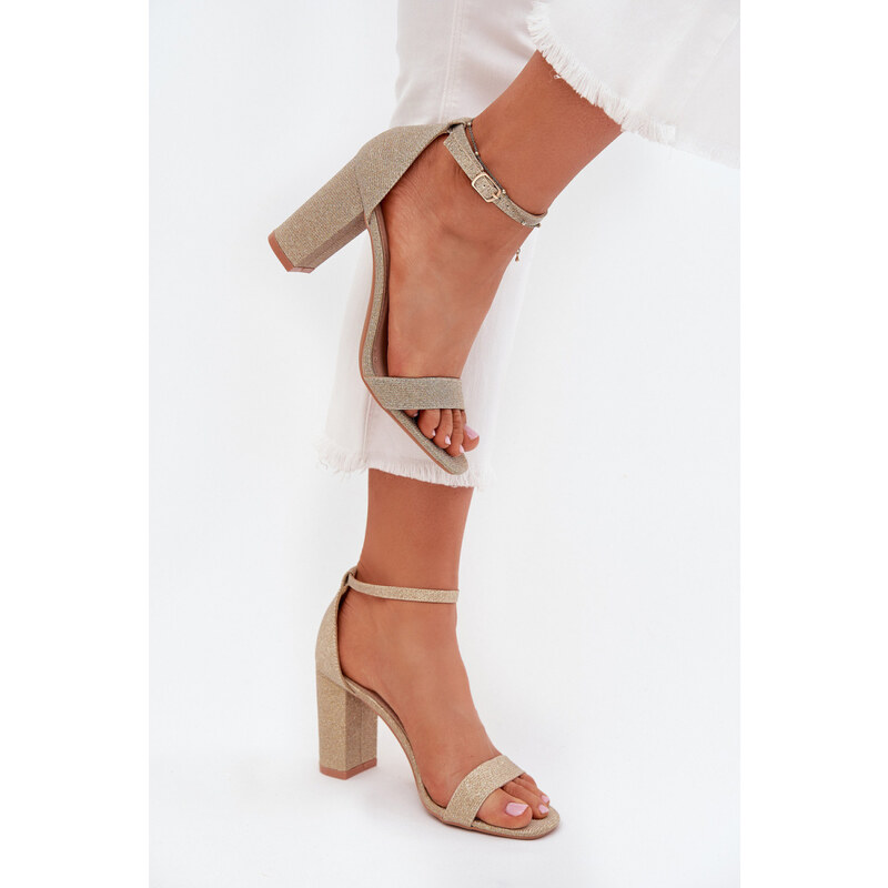Sandály na podpatku model 215643 Step in style 108399497