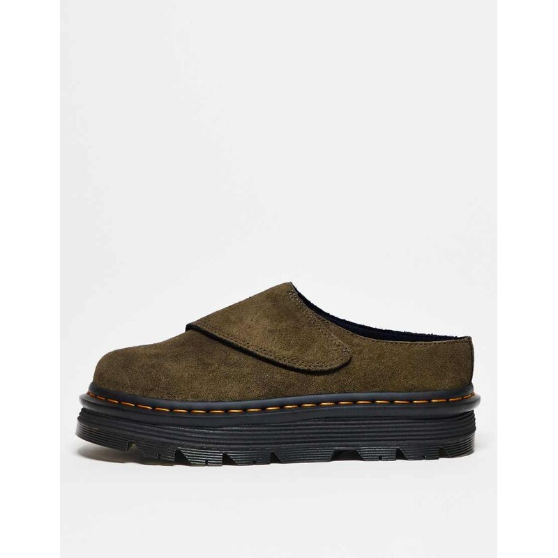 Dr Martens Unisex ZebZag Anywair Mule in olive-Green 107651381