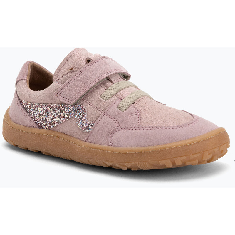 Dětská barefoot obuv Froddo Splash pink shine