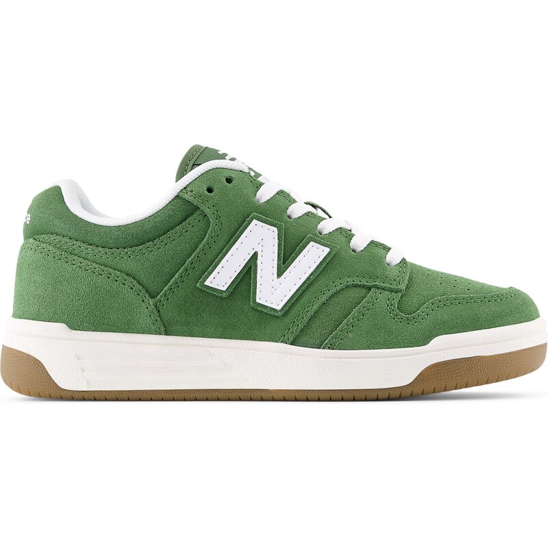 Dětské boty New Balance PSB480SA – zelené