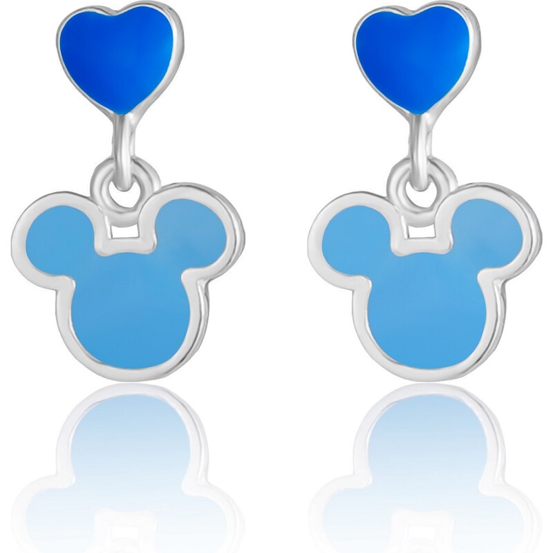 Disney dětské náušnice MINI Mickey Mouse stříbrné ES00110SL.CS