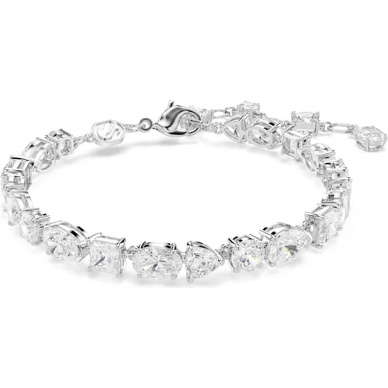 Swarovski Náramek Mesmera stříbrná / průhledná