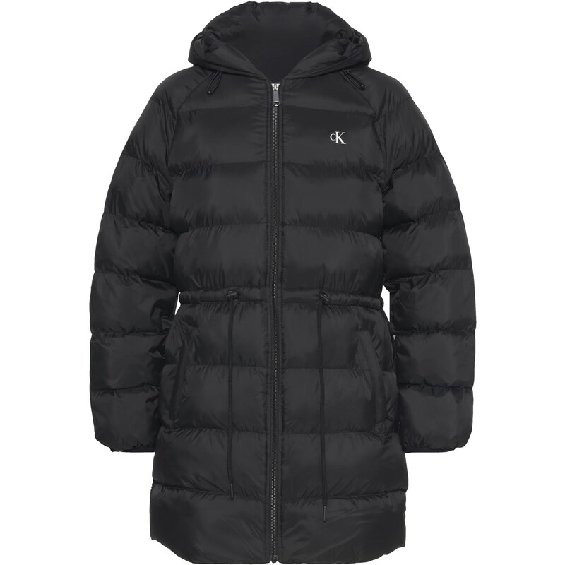 Calvin Klein Jeans Zimní kabát černá / bílá 107662050