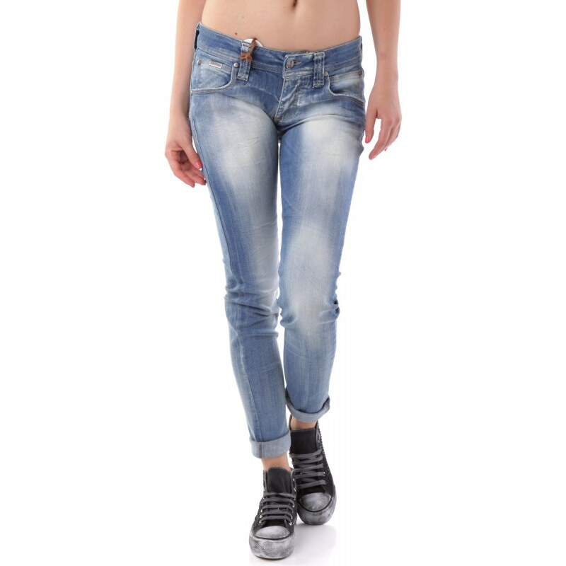 Dámské jeans Sexy Woman vzor 29 - Azurová / XS