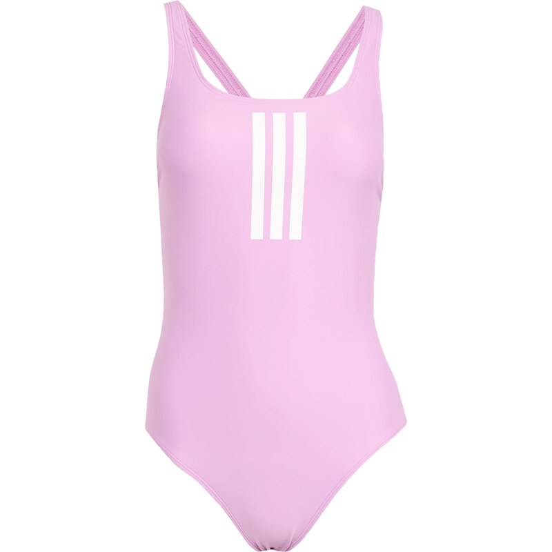 ADIDAS PERFORMANCE Sportovní plavky 3-Stripes V-Back růžová /