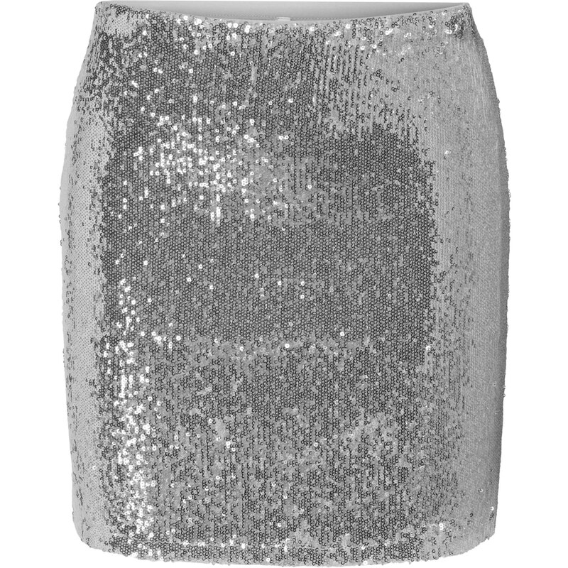 ONLY Sukně 'ONLSimone' stříbrná