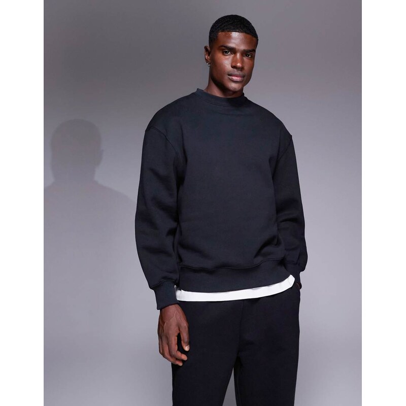 ASOS DESIGN premium heavyweight oversized sweatshirt 400gsm in