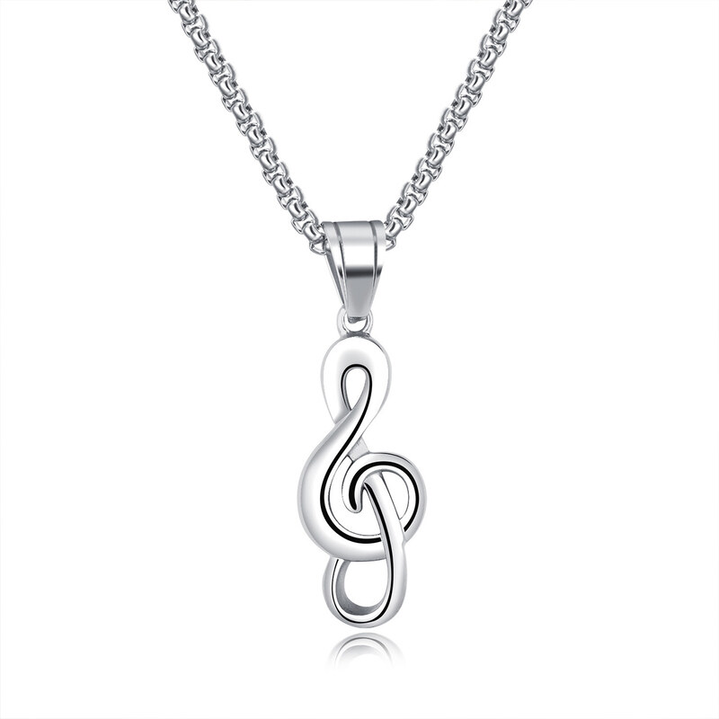 Lindas Jewelry Náhrdelník Houslový Klíč chirurgická ocel INH226 109582869