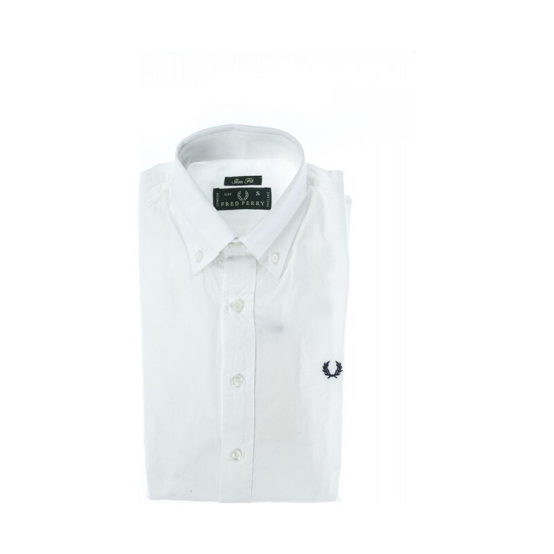 Pánská košile Fred Perry vzor 37 - M / Bílá