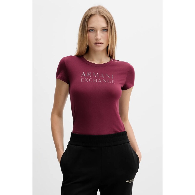 Bavlněné tričko Armani Exchange