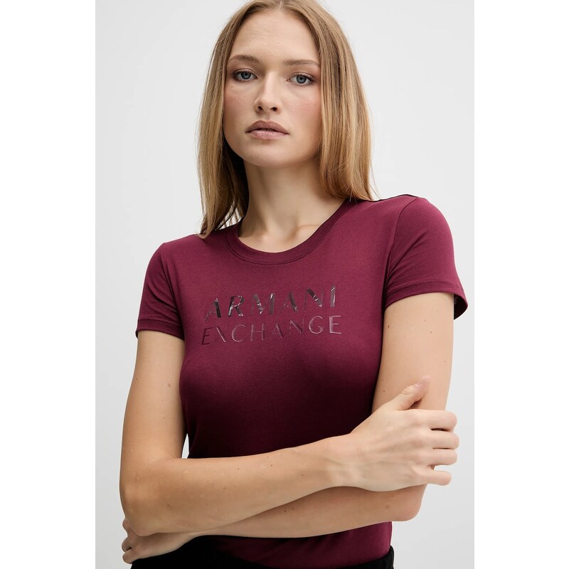 Bavlněné tričko Armani Exchange