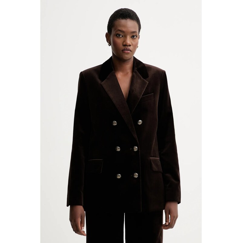 Zadig&Voltaire Velurové sako ZADIG&VOLTAIRE