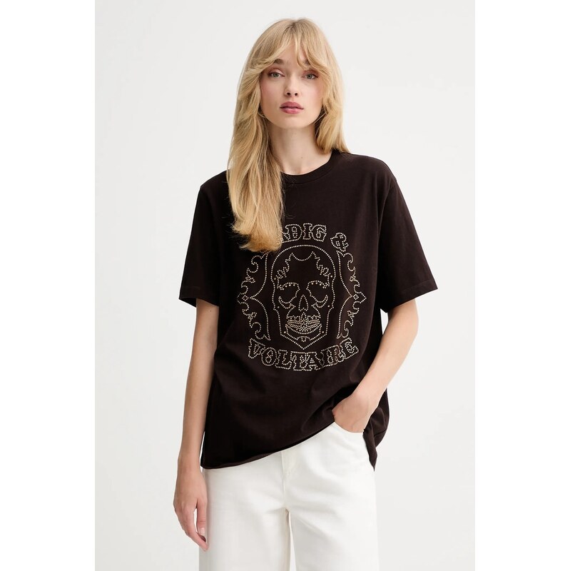 Bavlněné tričko ZADIG&VOLTAIRE 110539020