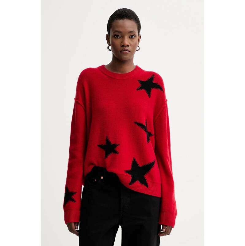 Zadig&Voltaire Kašmírový svetr ZADIG&VOLTAIRE
