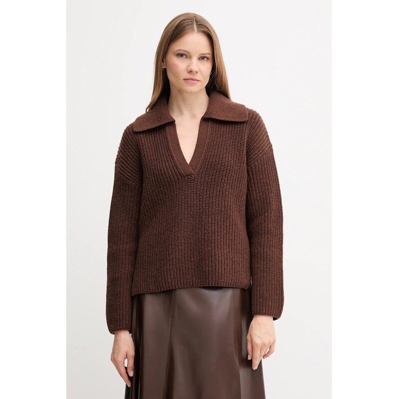 Svetr s příměsí vlny Barbour ROBYN 109074446