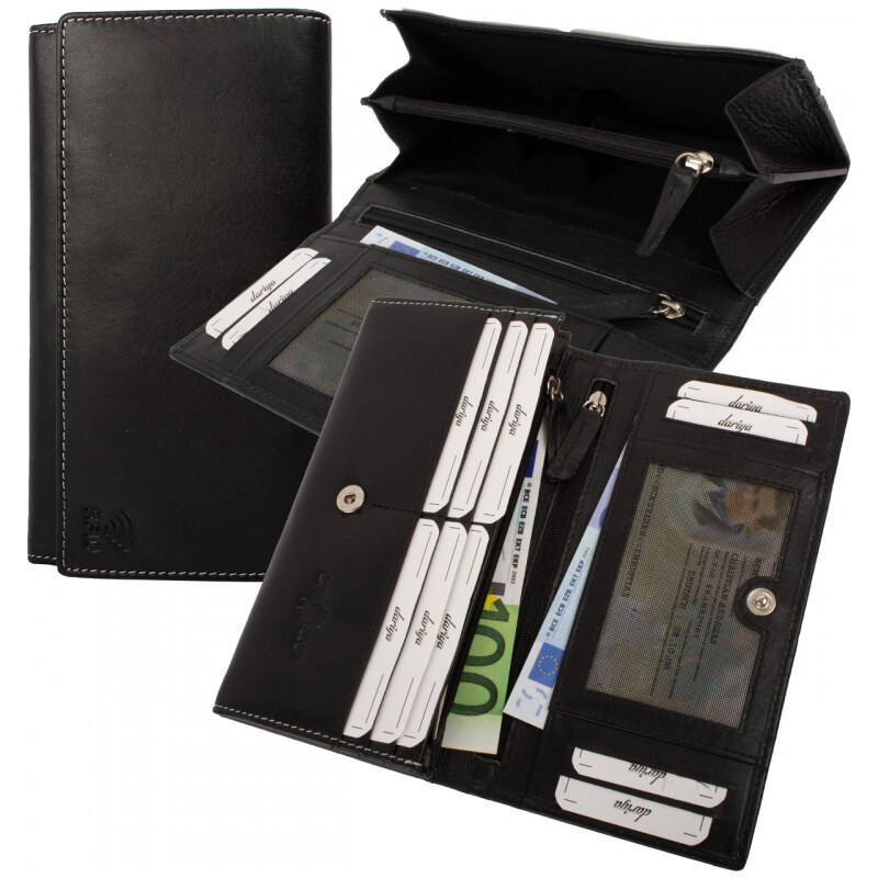 Dariya bags Dámská peněženka černá 107674242