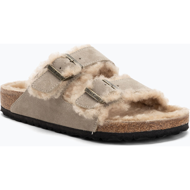 Nazouváky BIRKENSTOCK Arizona Shearling SL Regular taupe