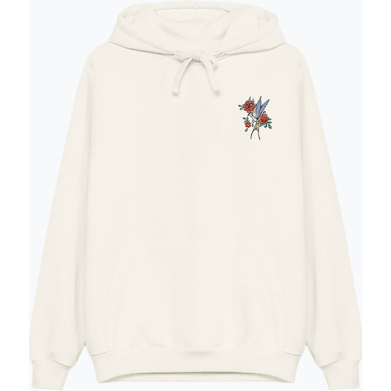 Pánská mikina Kaotiko Bird ivory