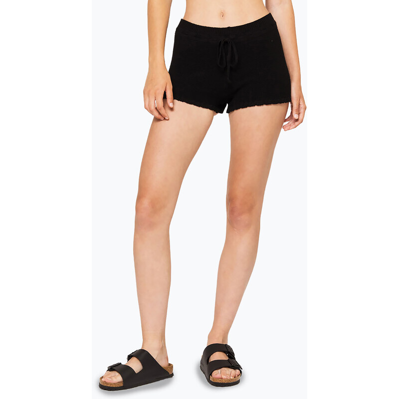 Dámské šortky Kaotiko Crochet Ibiza black