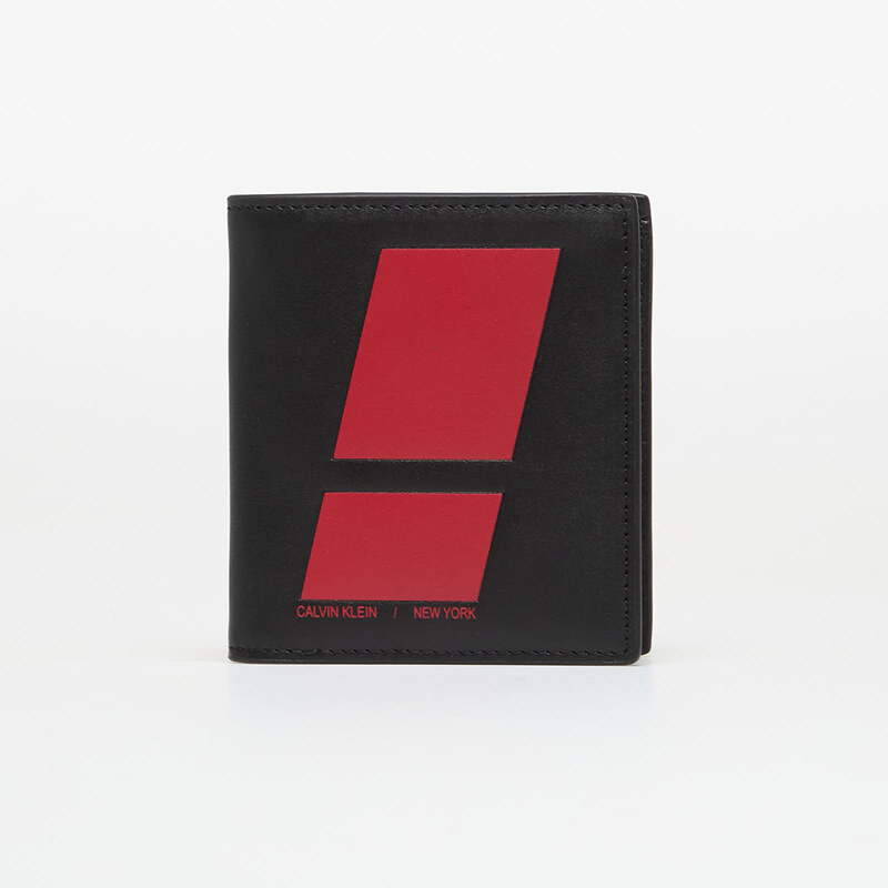 Peněženka Calvin Klein Exclamation N/S Slim Billfold Black