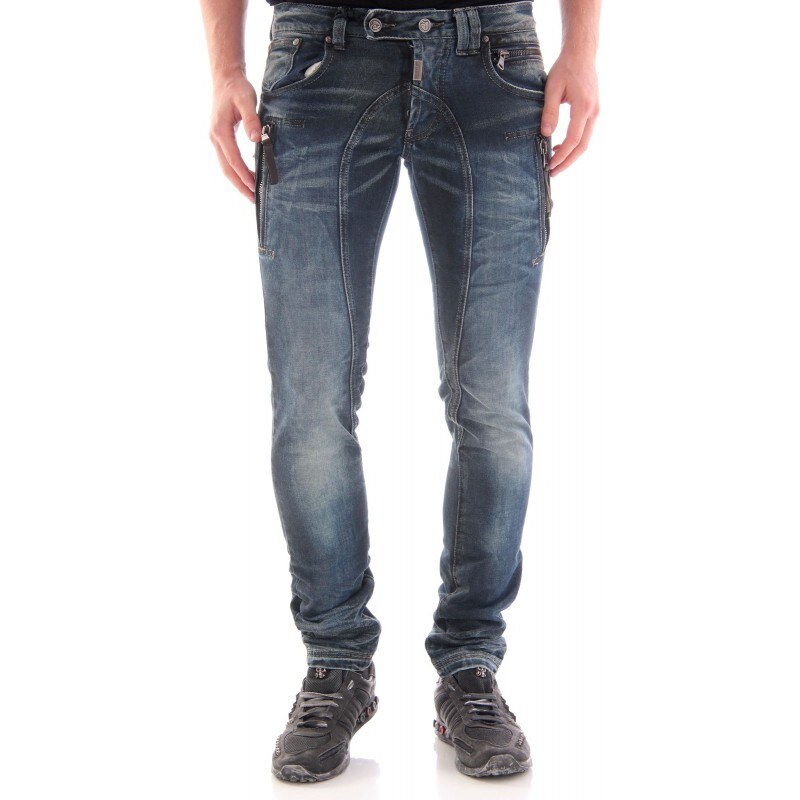 Pánské jeans Absolut Joy vzor 37 - S / Tmavě modrá