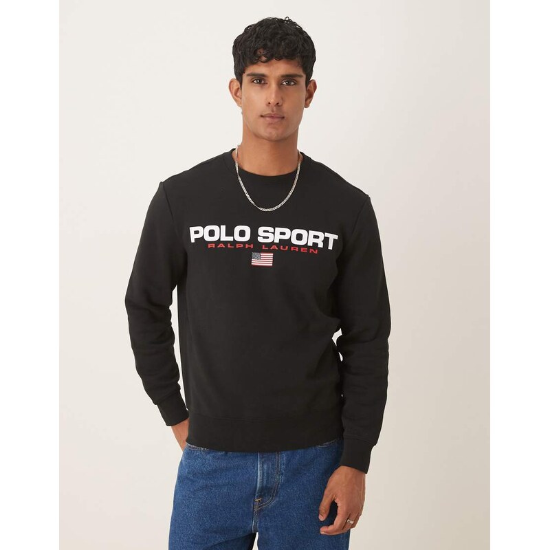Polo Ralph Lauren Sports Capsule crew neck logo sweatshirt in