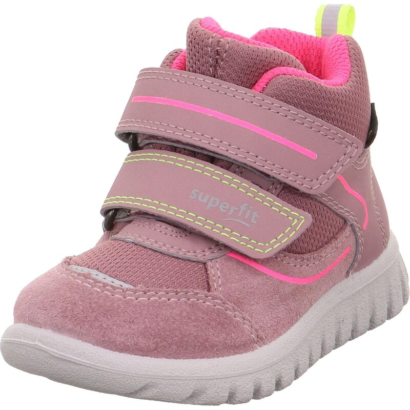 SUPERFIT Botičky pro první krůčky SPORT7 MINI švestková / pink