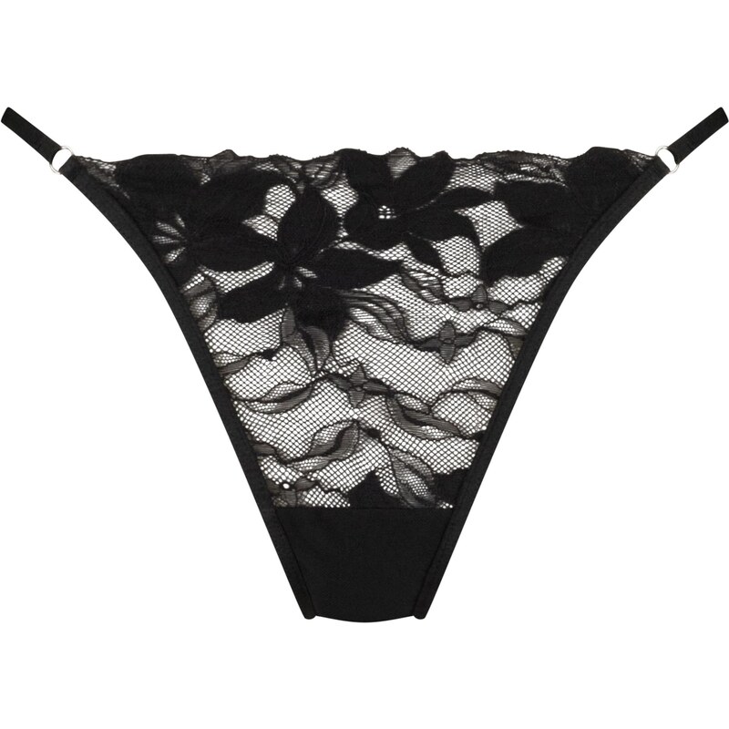 Hunkemöller Tanga Ingrid černá
