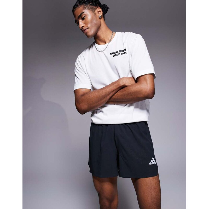adidas performance adidas Running adi365 shorts in black